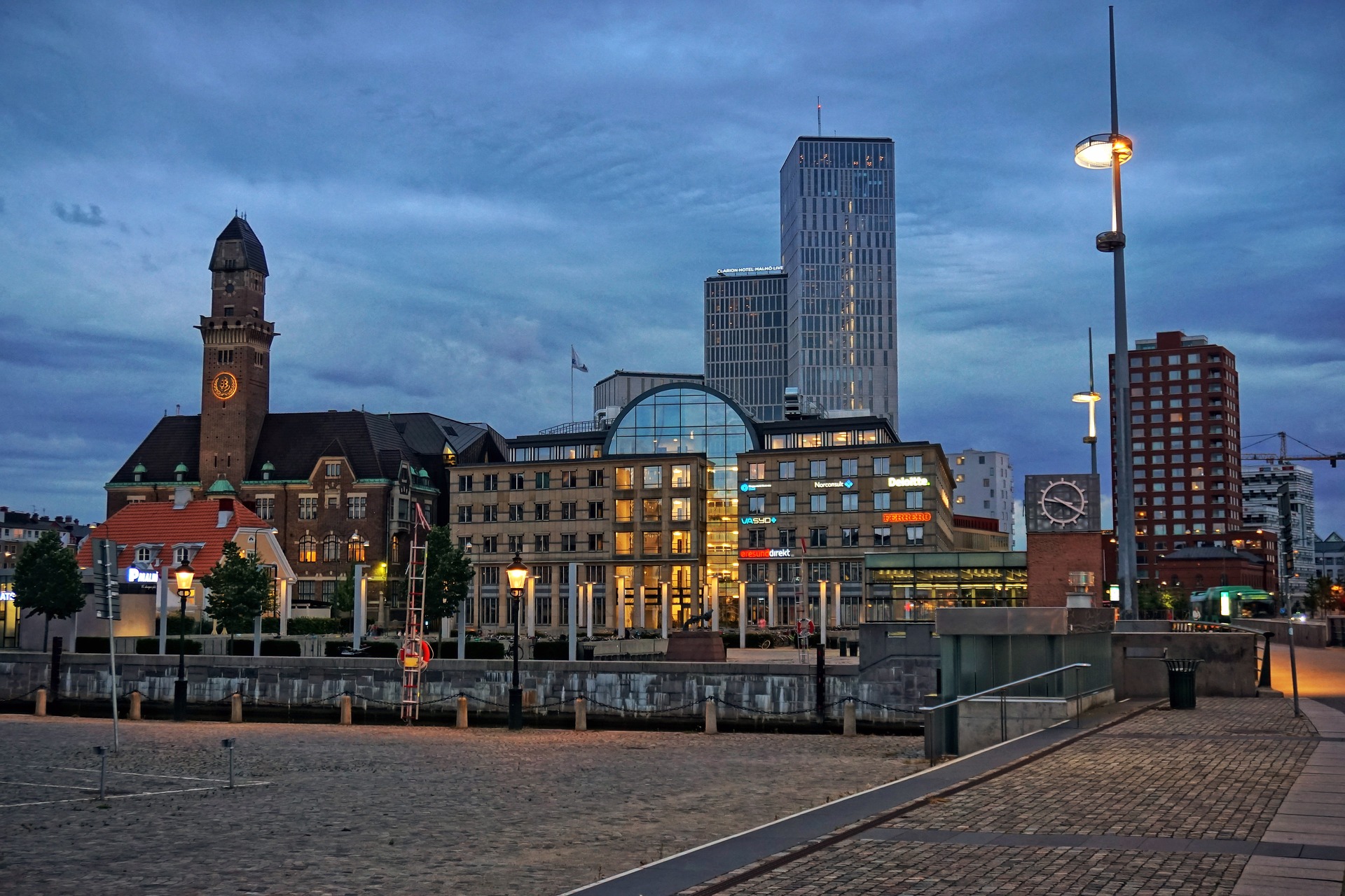 Poza orașului Malmö
