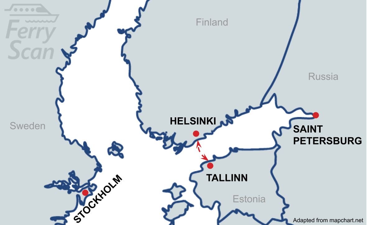 Nopein Lautta Helsingist Tallinnaan