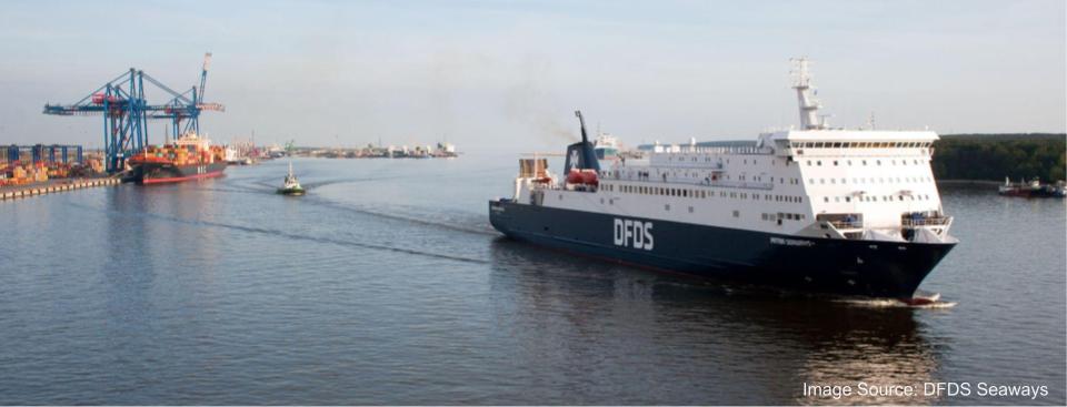 Fotografia lode DFDS Seaways - Patria Seaways
